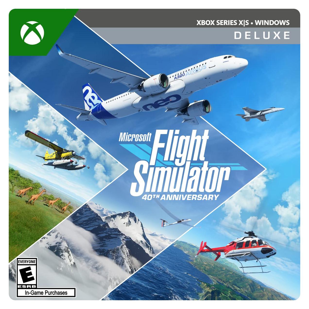 Microsoft Flight Simulator Deluxe 40 Aniversario - Xbox y Windows
