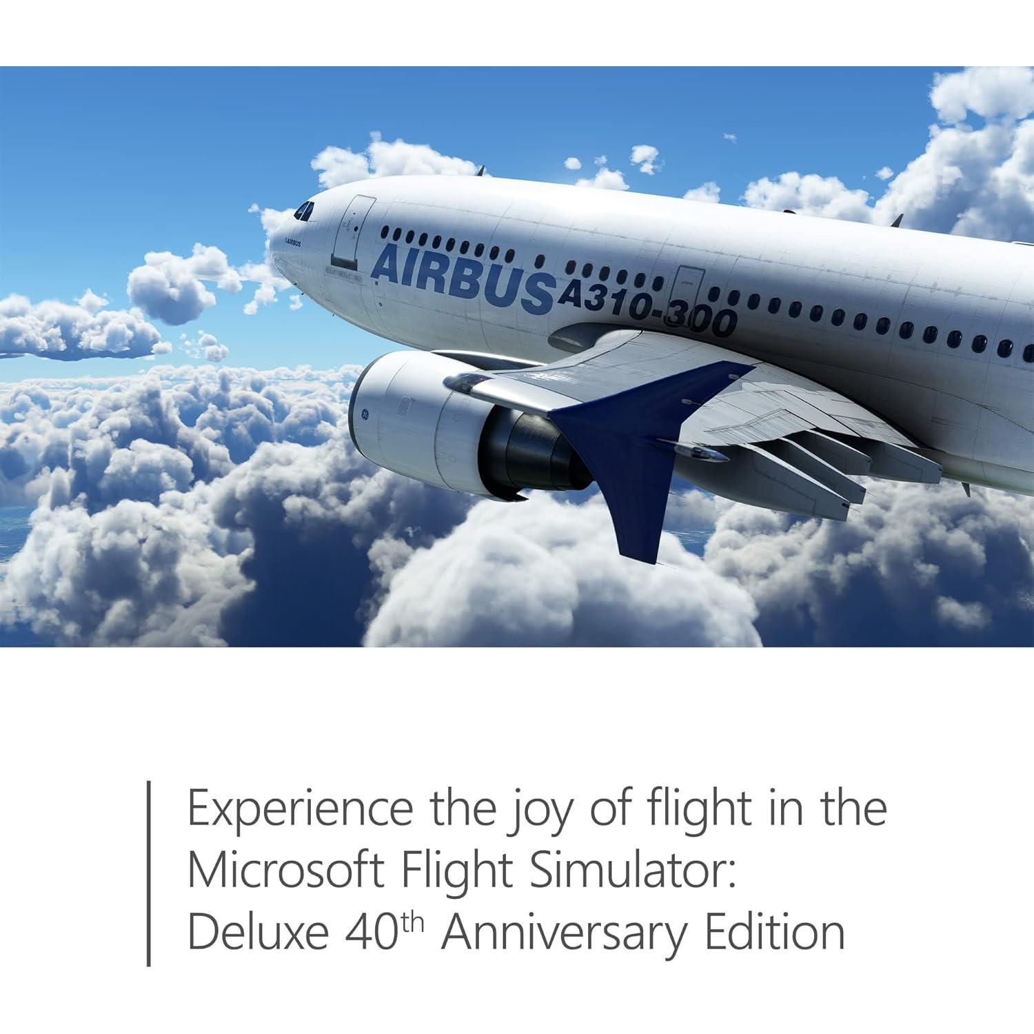 Microsoft Flight Simulator Deluxe 40 Aniversario - Xbox y Windows