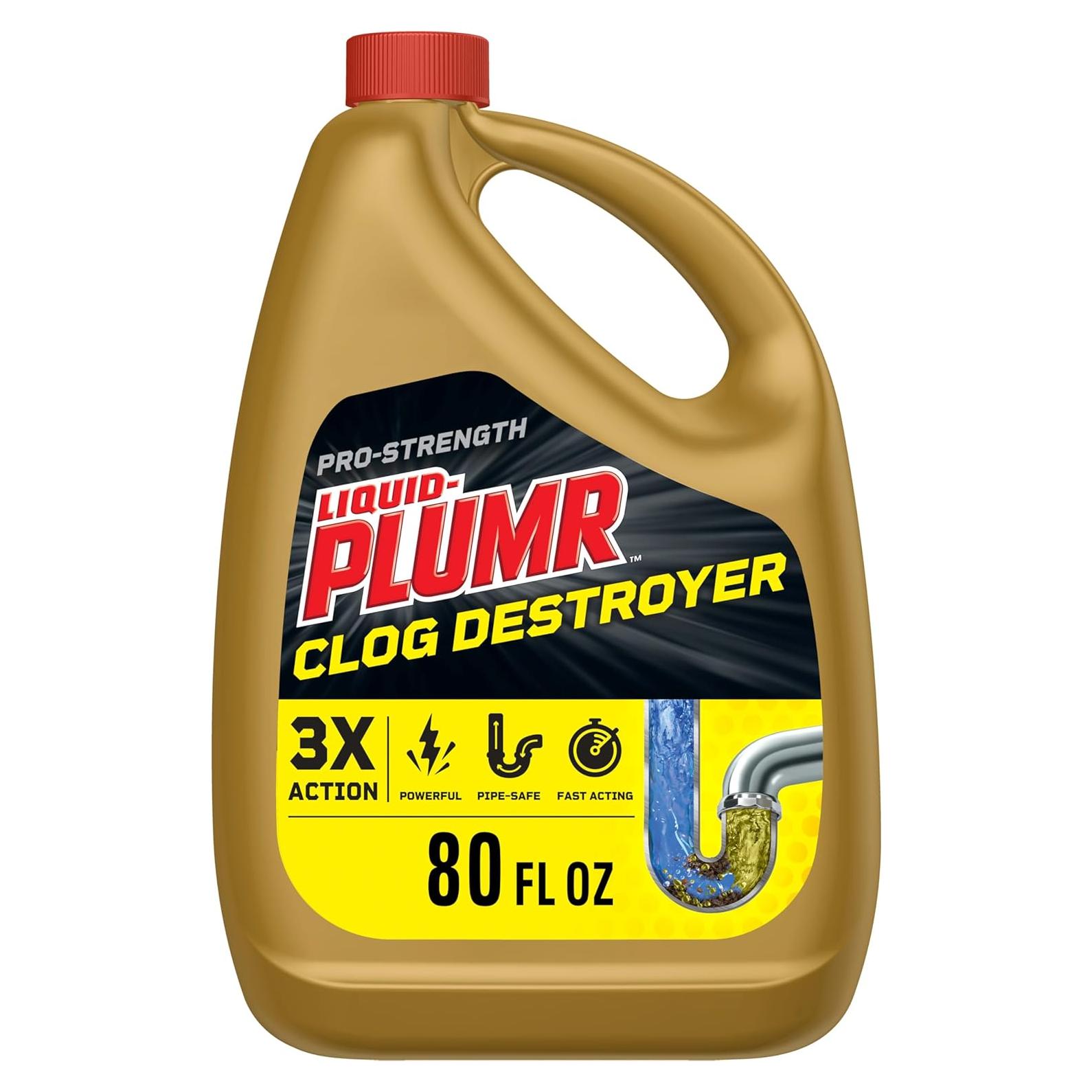 Liquid-Plumr Clorox Gel Destructor de Atascos 2.37 L