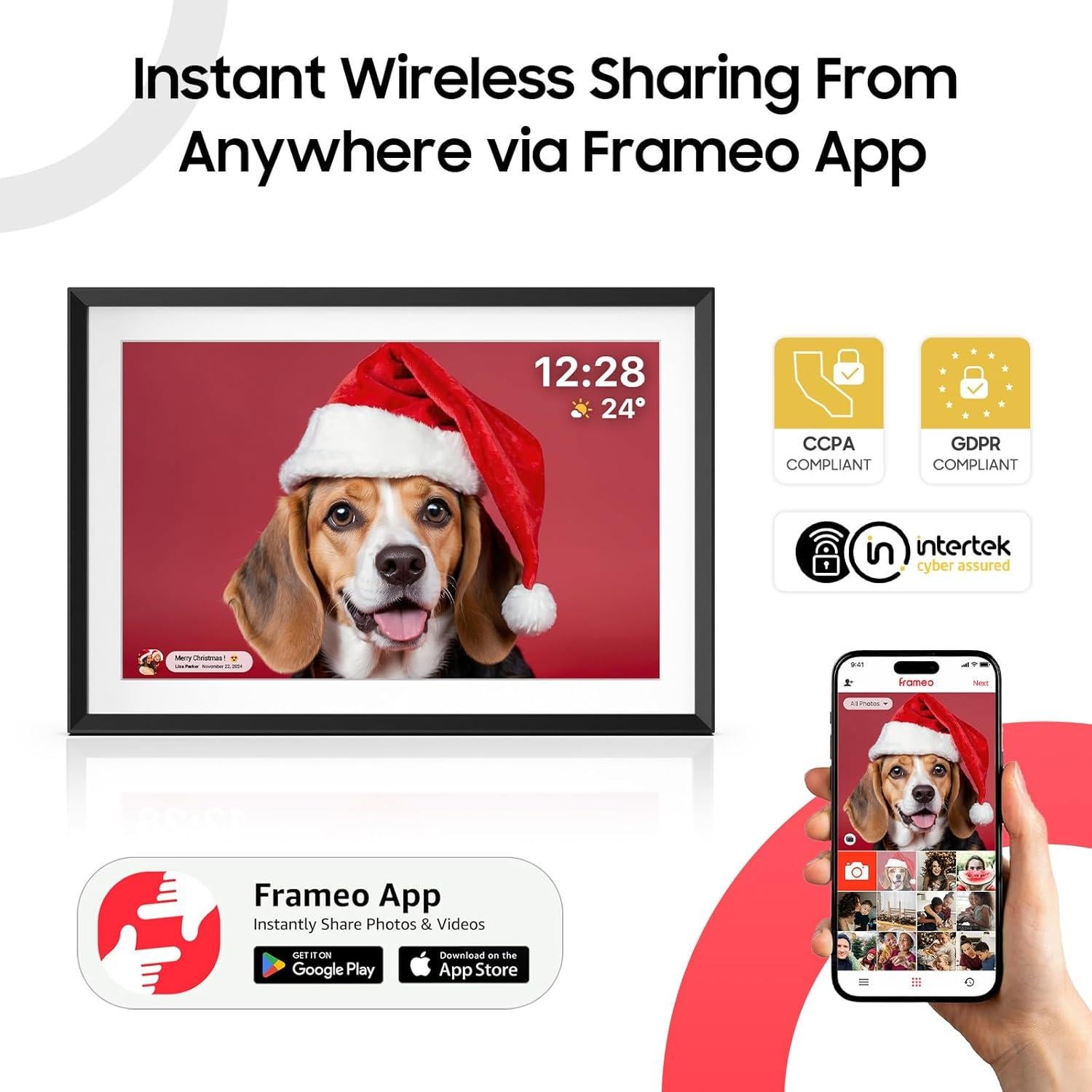 Marco de Fotos Digital ApoloSign 10.1" HD WiFi 32GB