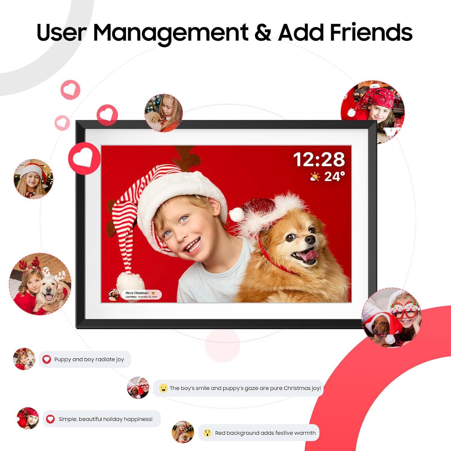 Marco de Fotos Digital ApoloSign 10.1" HD WiFi 32GB