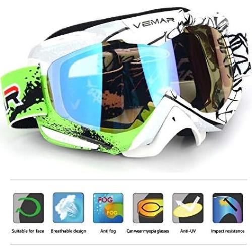 Gafas de protección Ubelly S218 para motocross y ATV