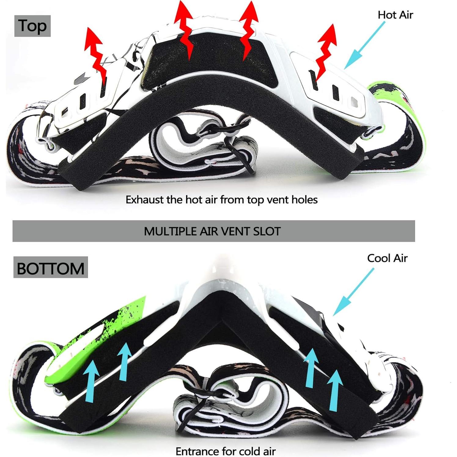Gafas de protección Ubelly S218 para motocross y ATV