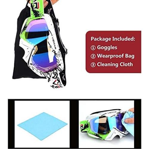 Gafas de protección Ubelly S218 para motocross y ATV