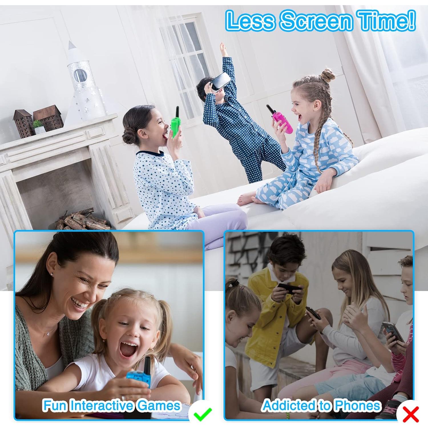 Walkie Talkies BATURU T-388 para Niños 4,83 km Rango