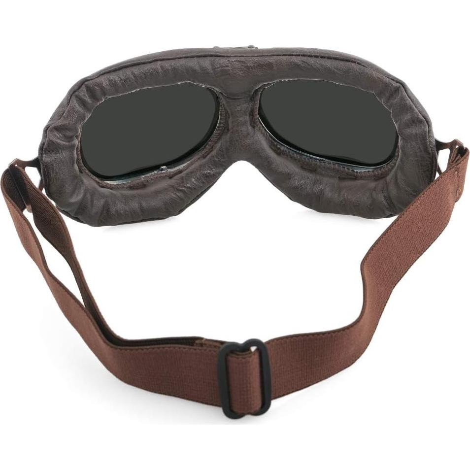 Gafas de Motocicleta Evomosa MG55X-CL Vintage Azul