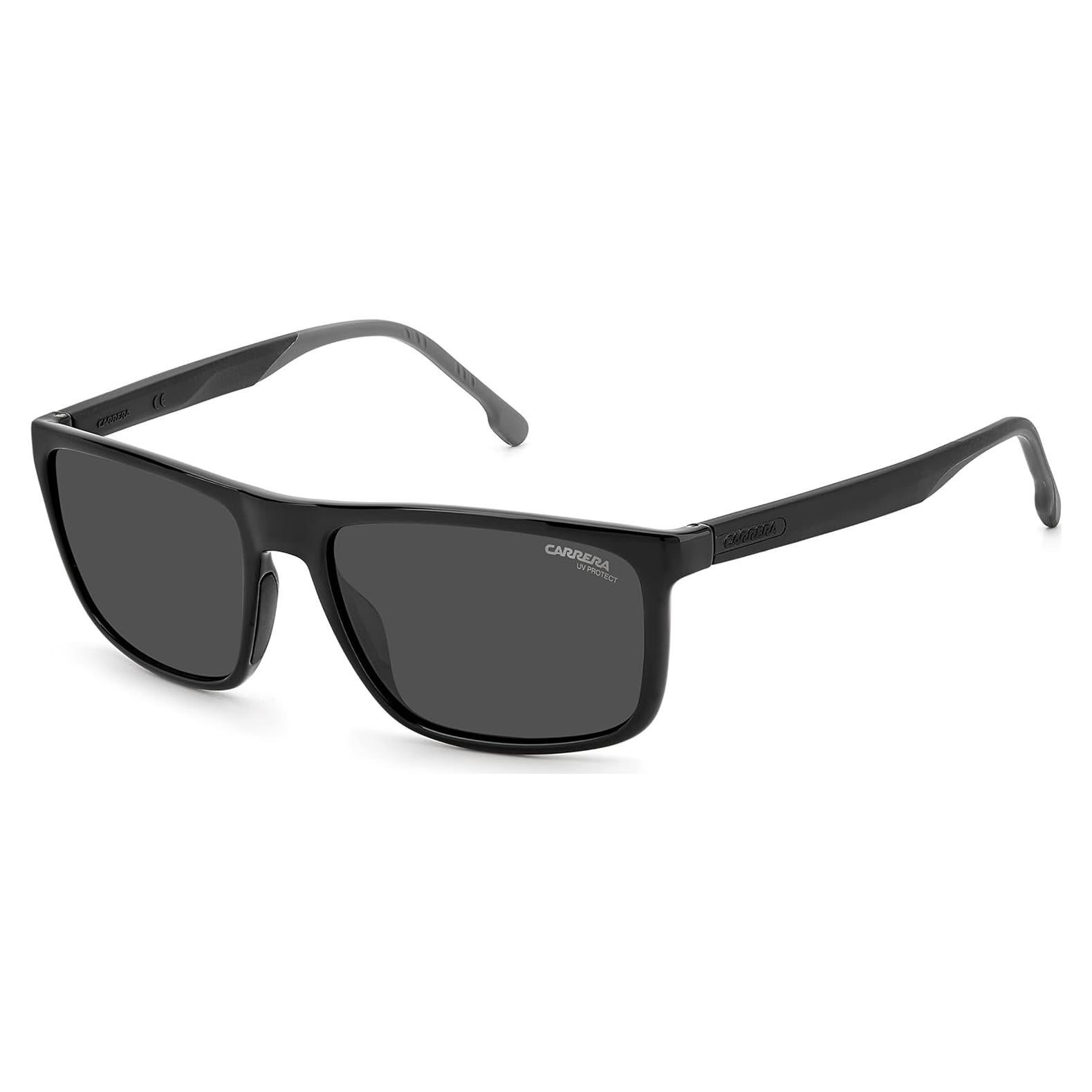 Gafas de sol Carrera 8047/S para hombre, negro, 58mm