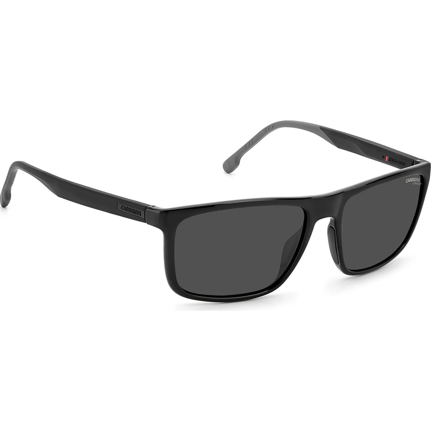 Gafas de sol Carrera 8047/S para hombre, negro, 58mm
