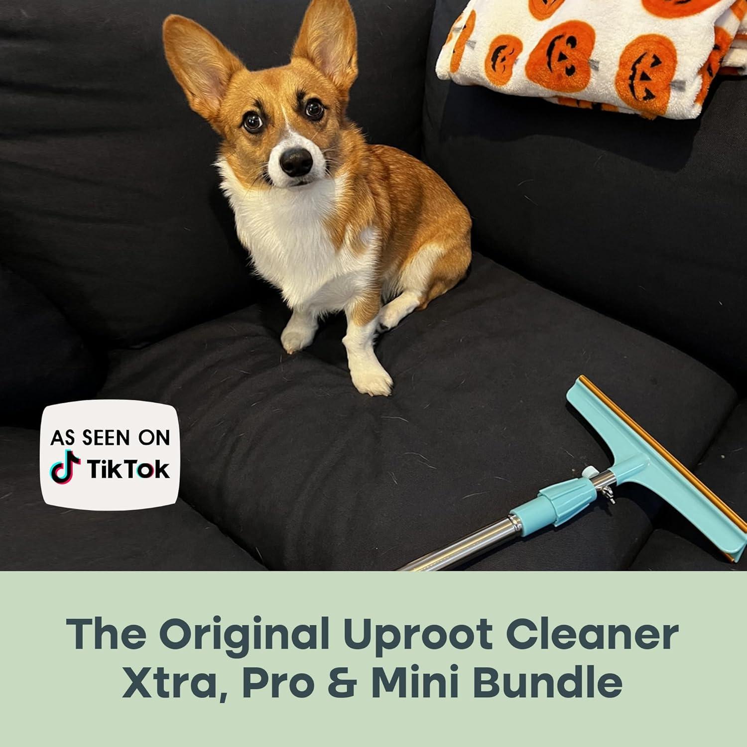 Kit Uproot Clean Pro Mini Xtra para Remover Pelo de Mascota