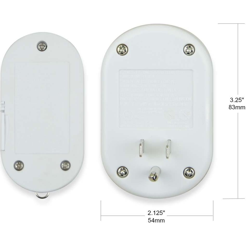 Paquete de 3 Enchufes Interiores OSKOS con Control Remoto