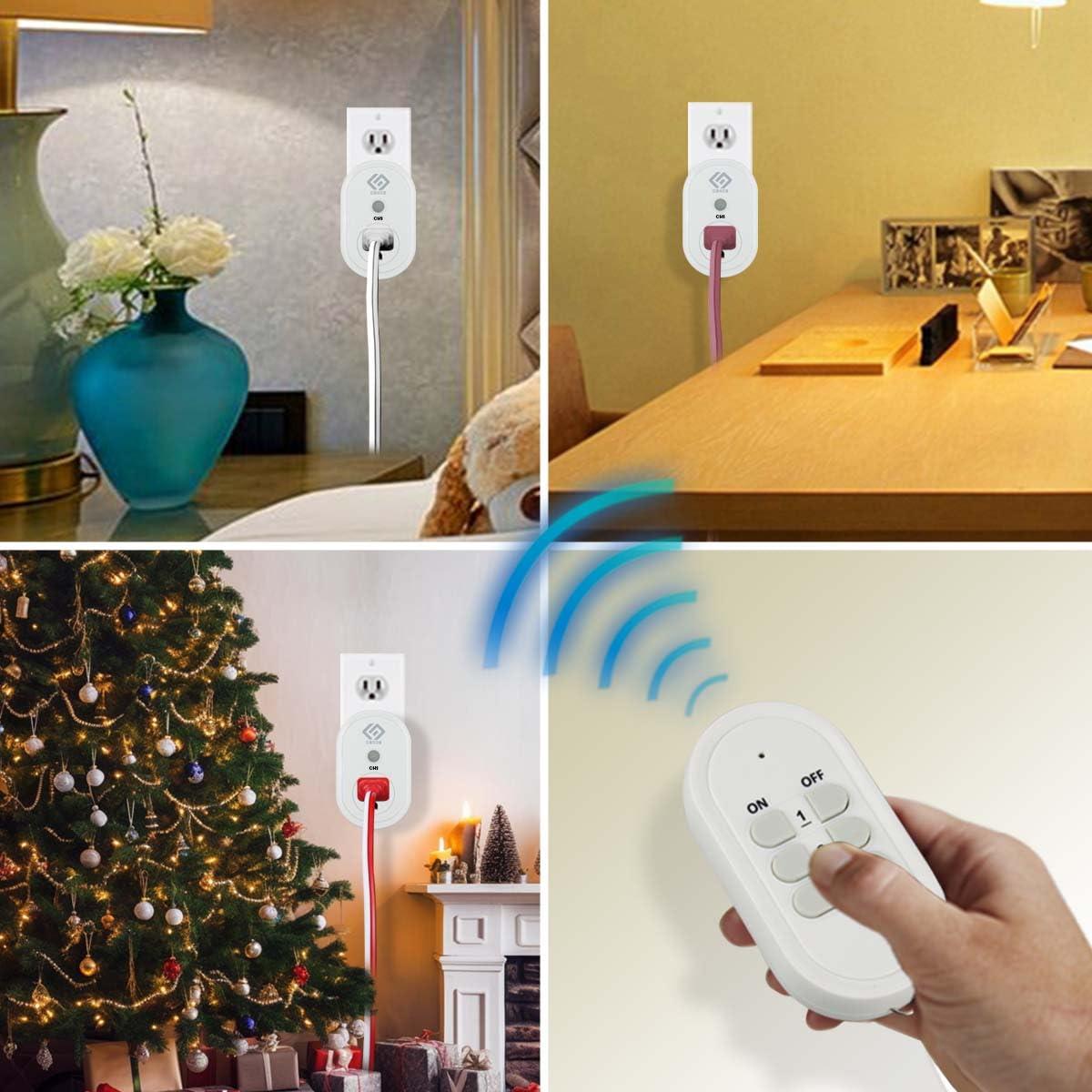 Paquete de 3 Enchufes Interiores OSKOS con Control Remoto