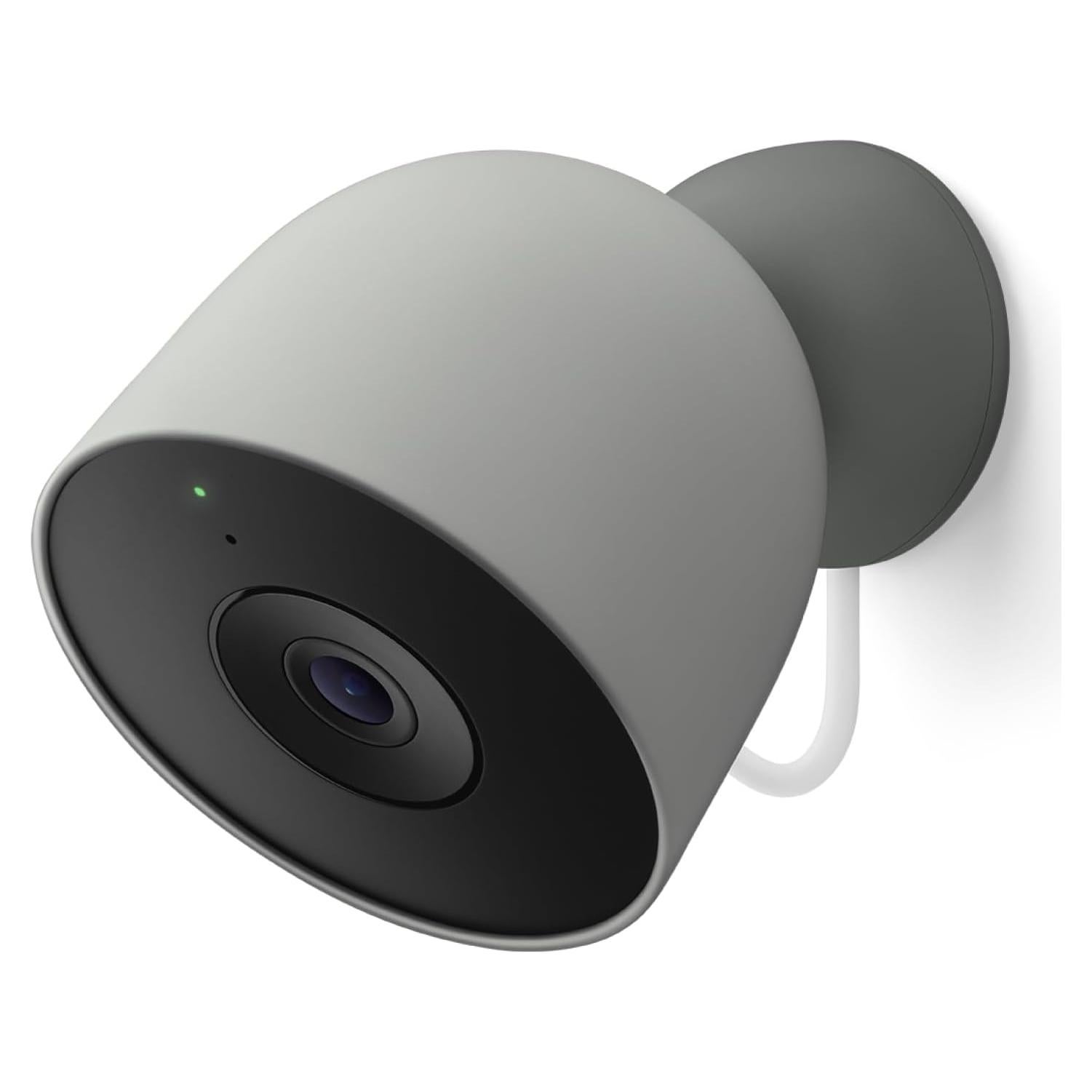 Cámara de Seguridad Nest Cam Exterior Google 2K HDR Hazel