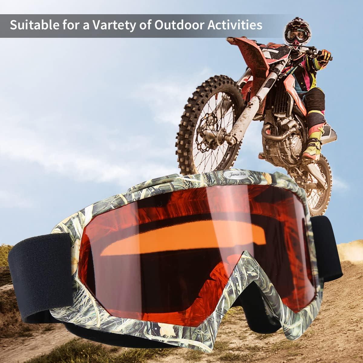 Gafas de Motocross JAMIEWIN JW02 Antivaho y Ajustables