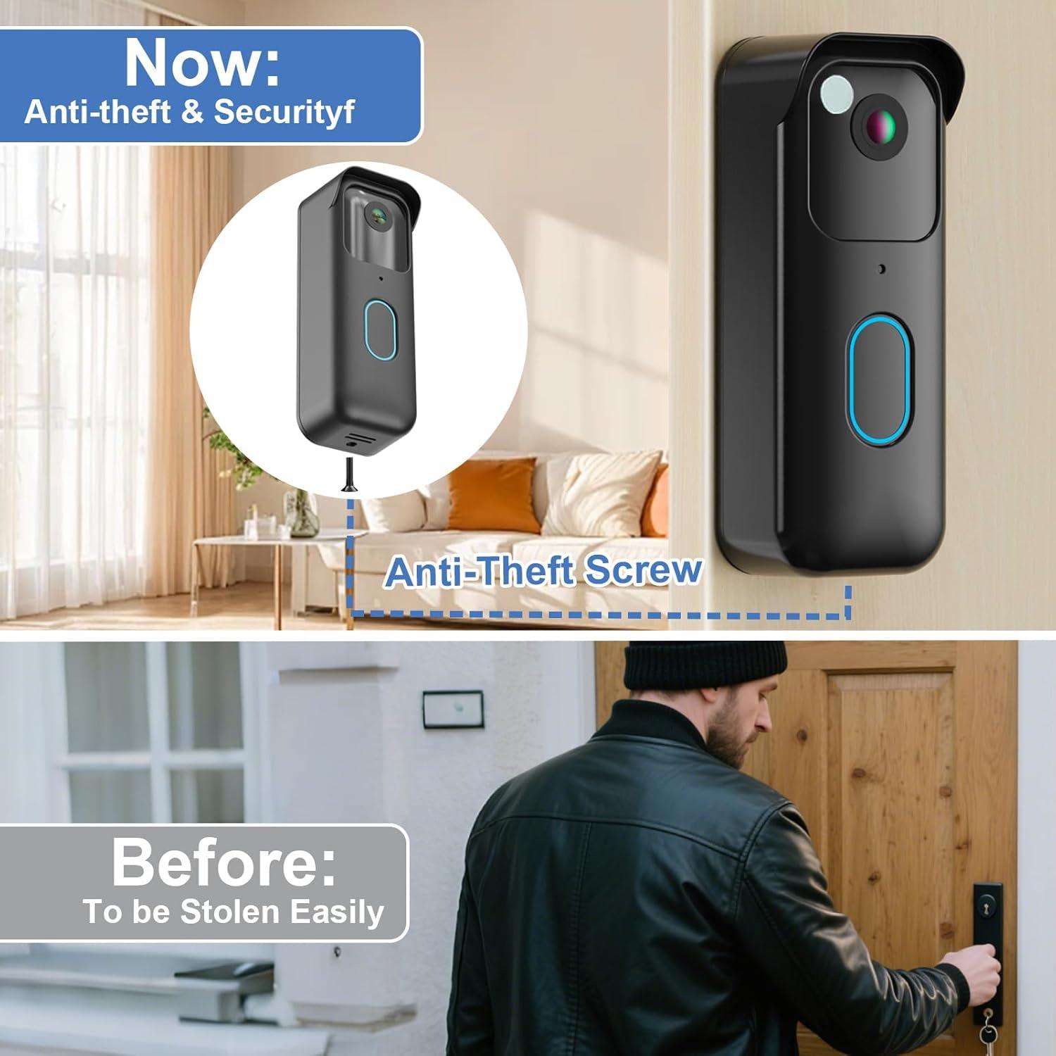 Soporte Adhesivo para Timbre Blink 2ª Gen - Pyfhy