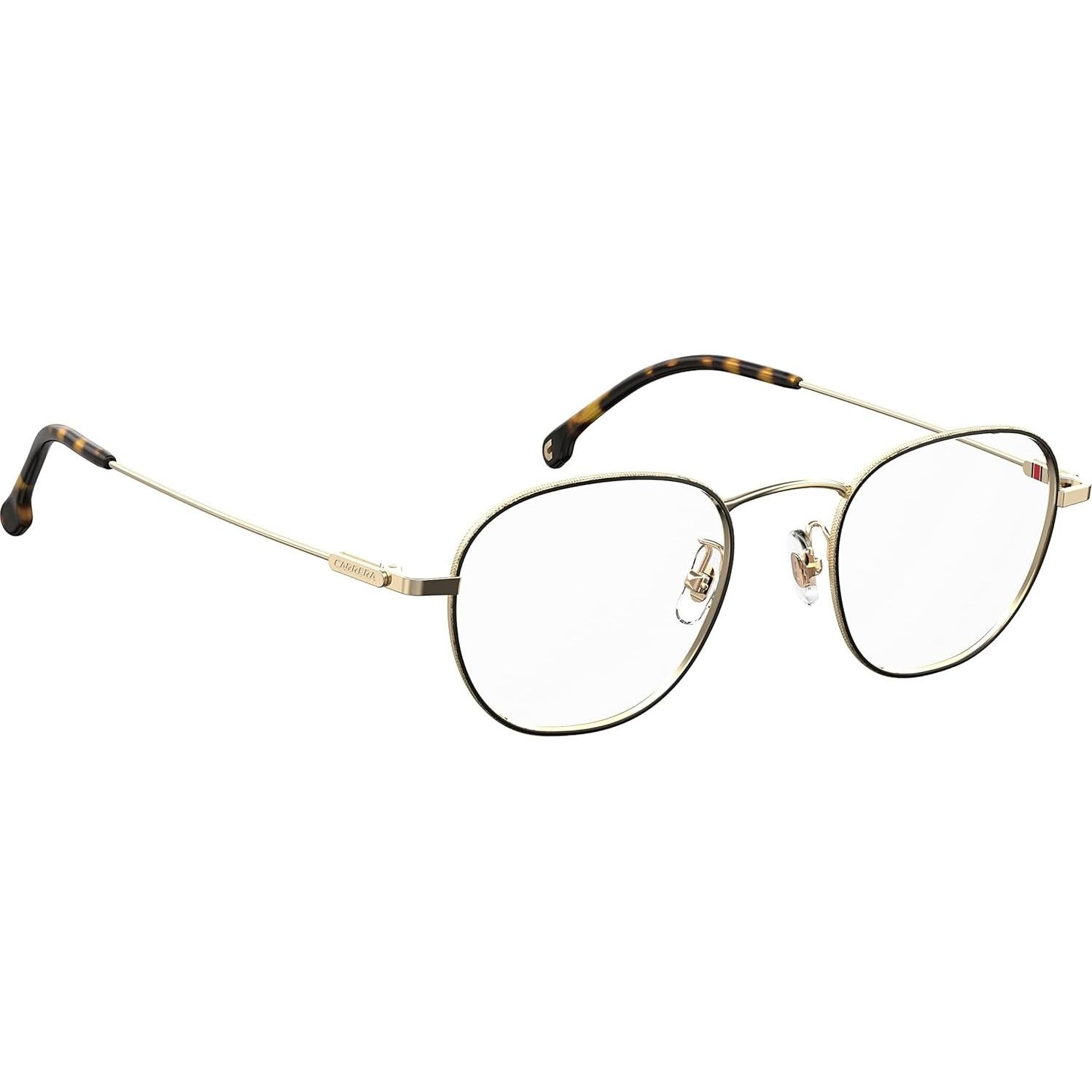 Gafas Recetadas Carrera 217/G Cuadrado Dorado Negro 50mm