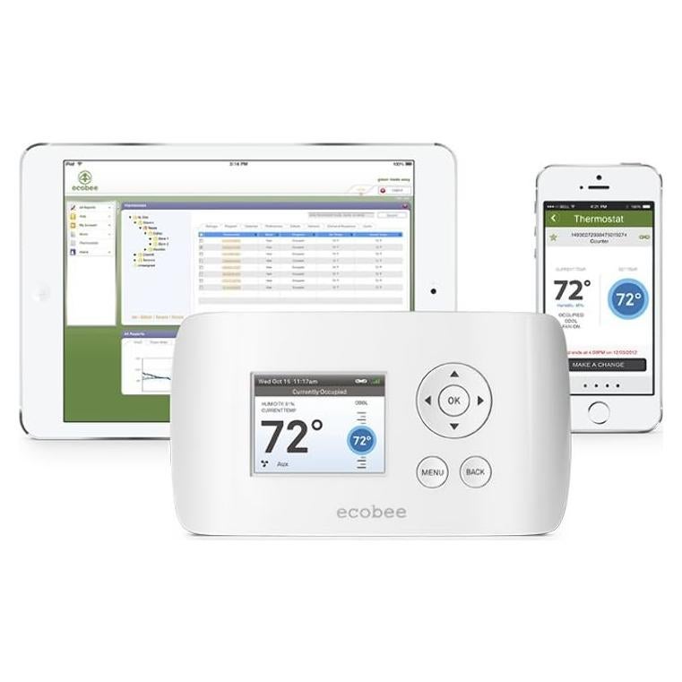 Termostato Comercial Ecobee EB-EMSSi-01 Wi-Fi Pantalla Color