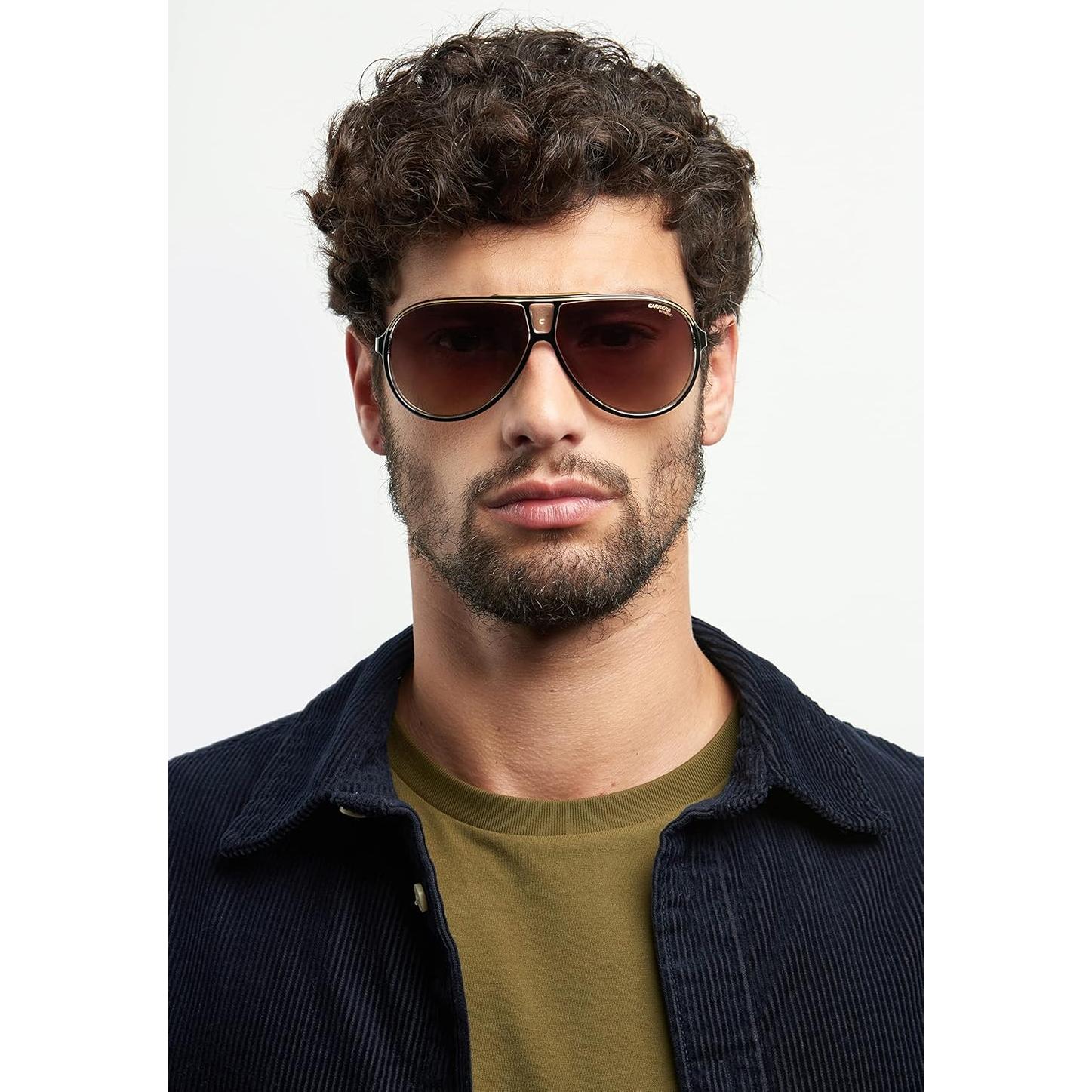 Gafas de Sol Carrera 1050/S 2M2 Hombre Negro Oro 51mm
