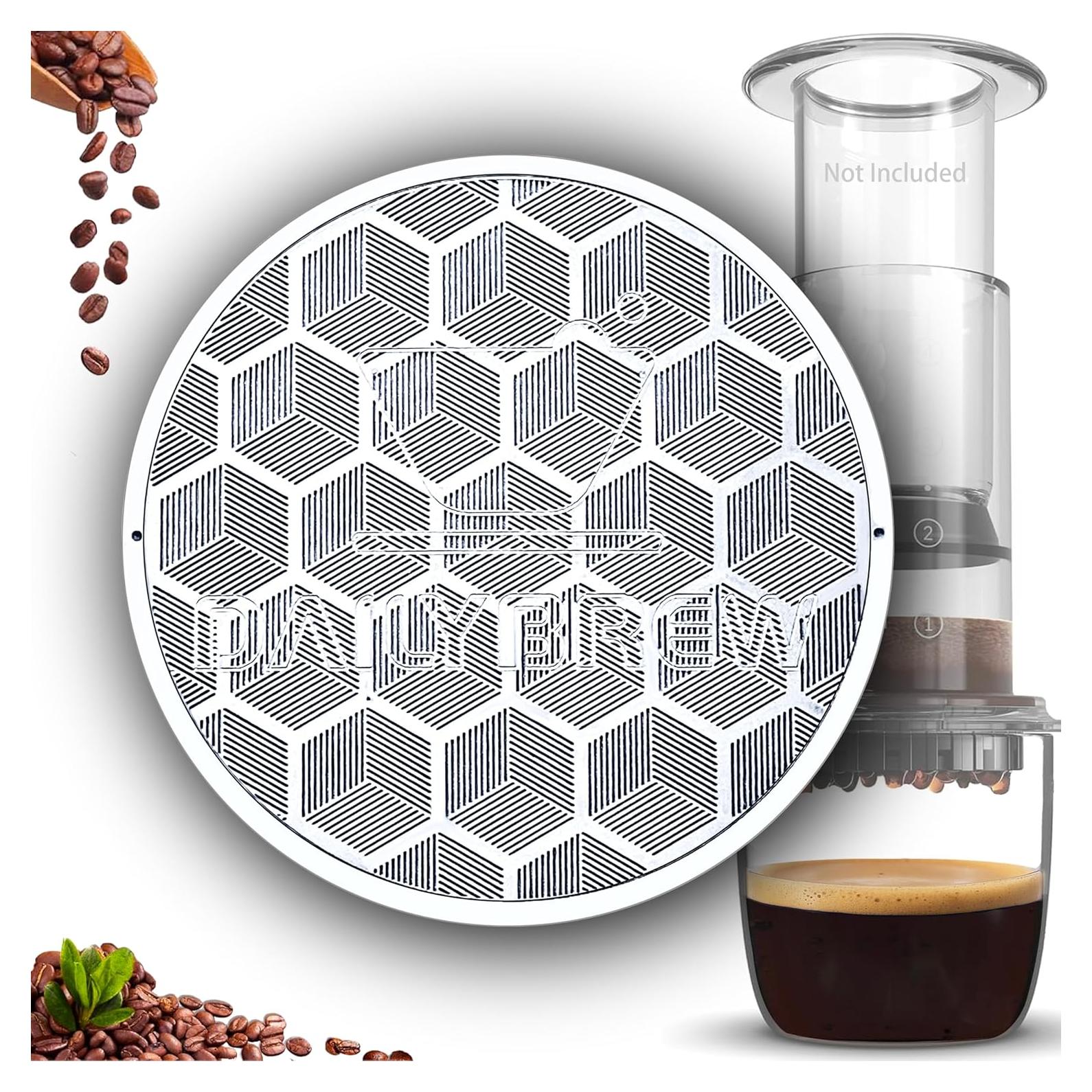 Filtro de café reutilizable Dailybrew de acero inoxidable 4"