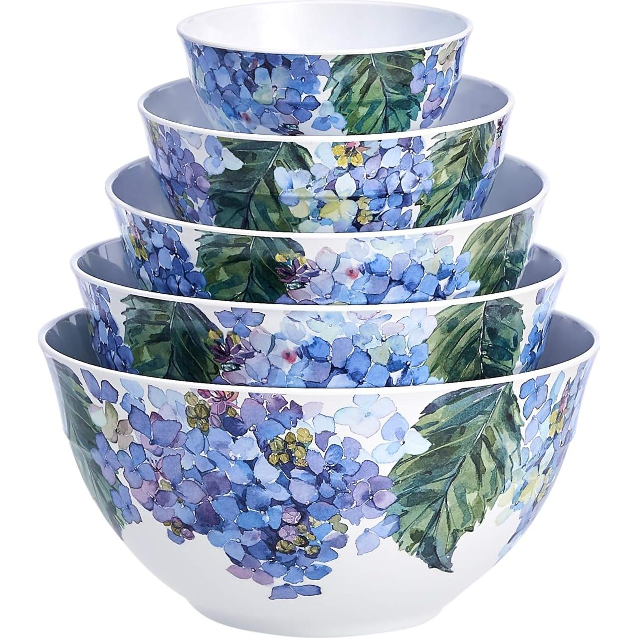 Juego de Tazones de Mezcla Apilables Amazon Basics 10 Piezas 3.8L