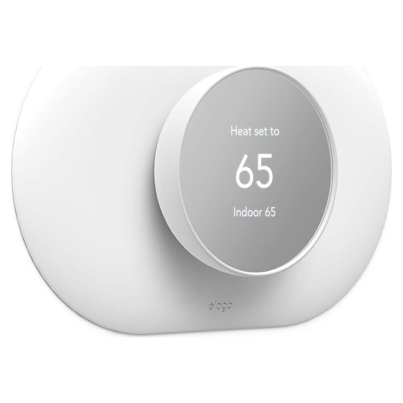 Cubierta de Placa de Pared elago para Google Nest 2020 - Blanco