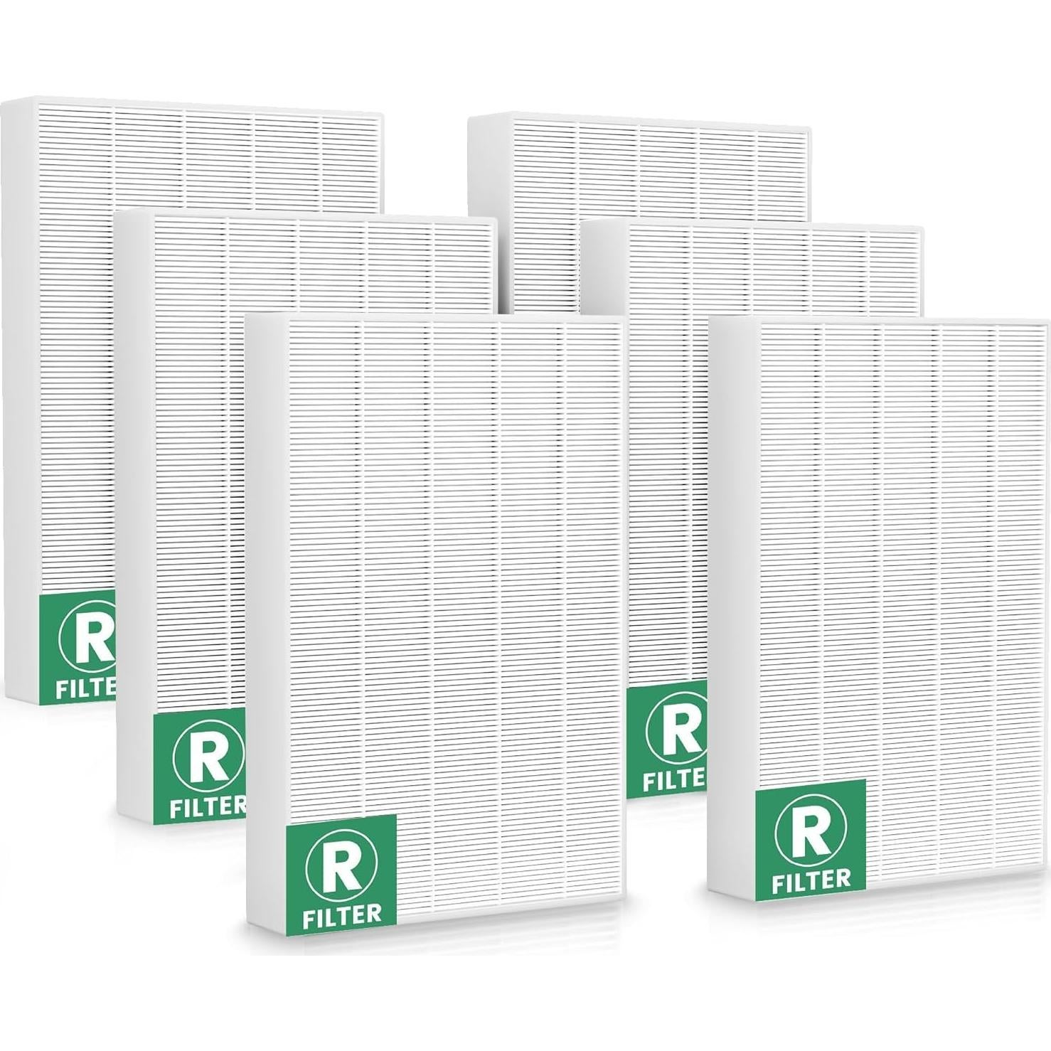 Filtros HEPA R y Carbono para Purificador Honeywell HPA300 - 6 Piezas