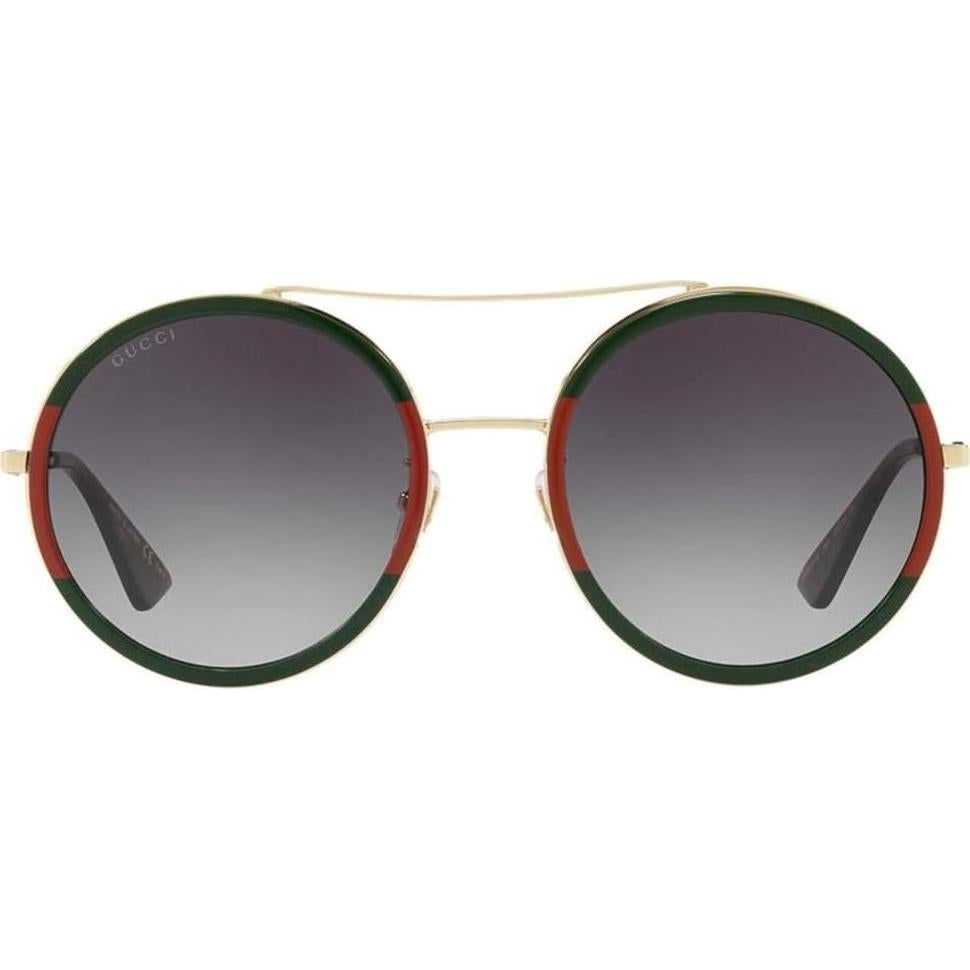 Gafas de sol Gucci GG0061S redondas degradadas verdes