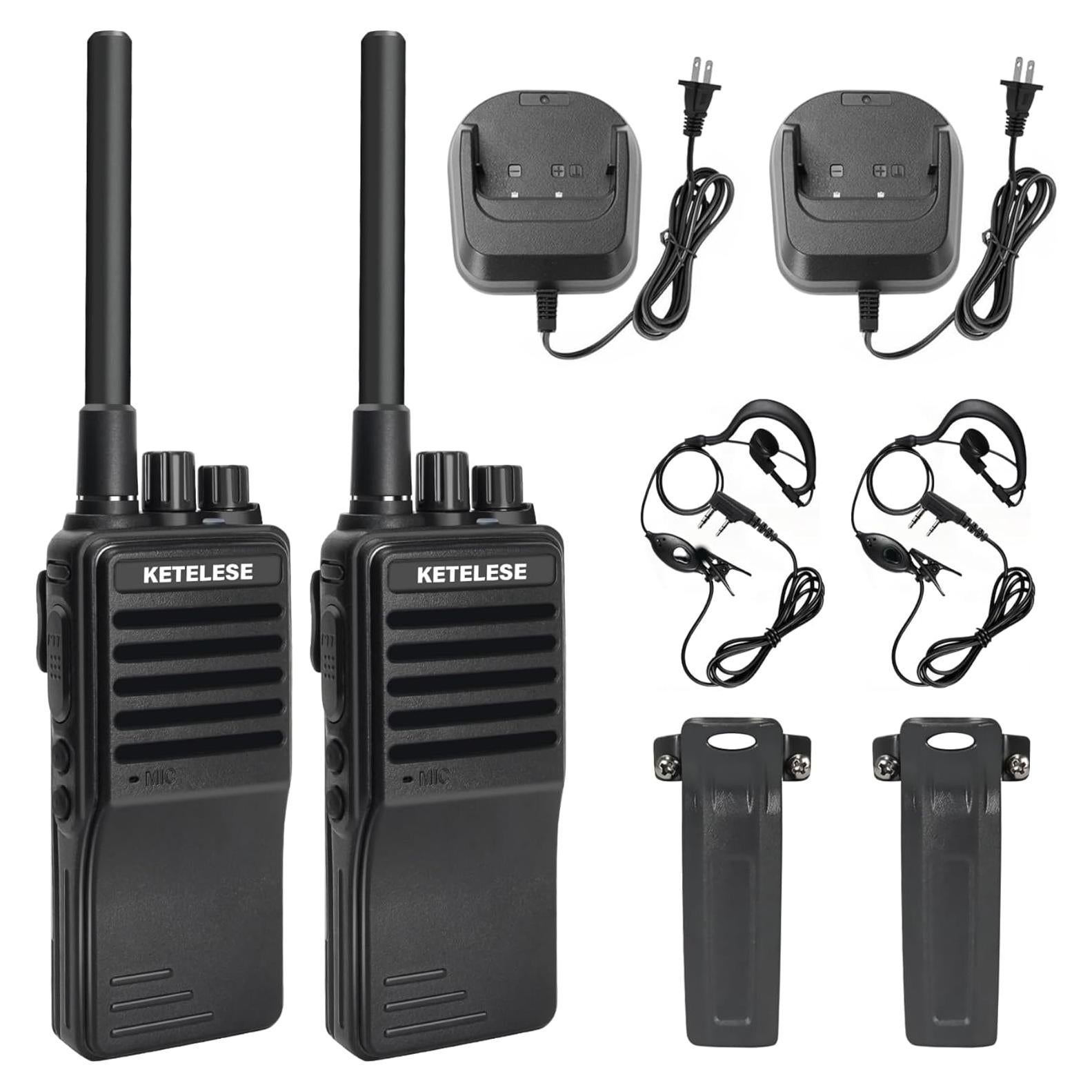 Walkie Talkies KETELESE KP01 Recargables 2W 10 Canales