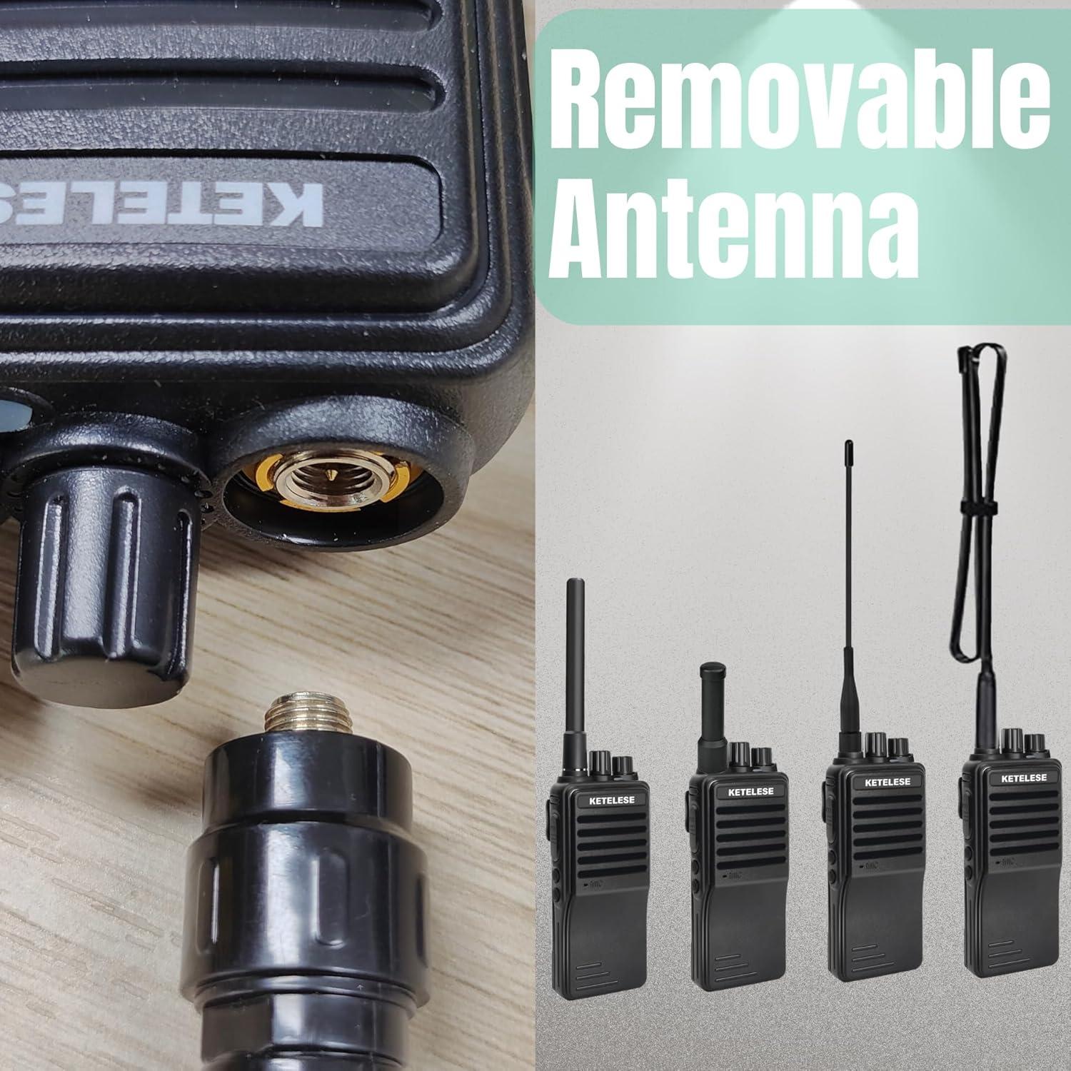 Walkie Talkies KETELESE KP01 Recargables 2W 10 Canales