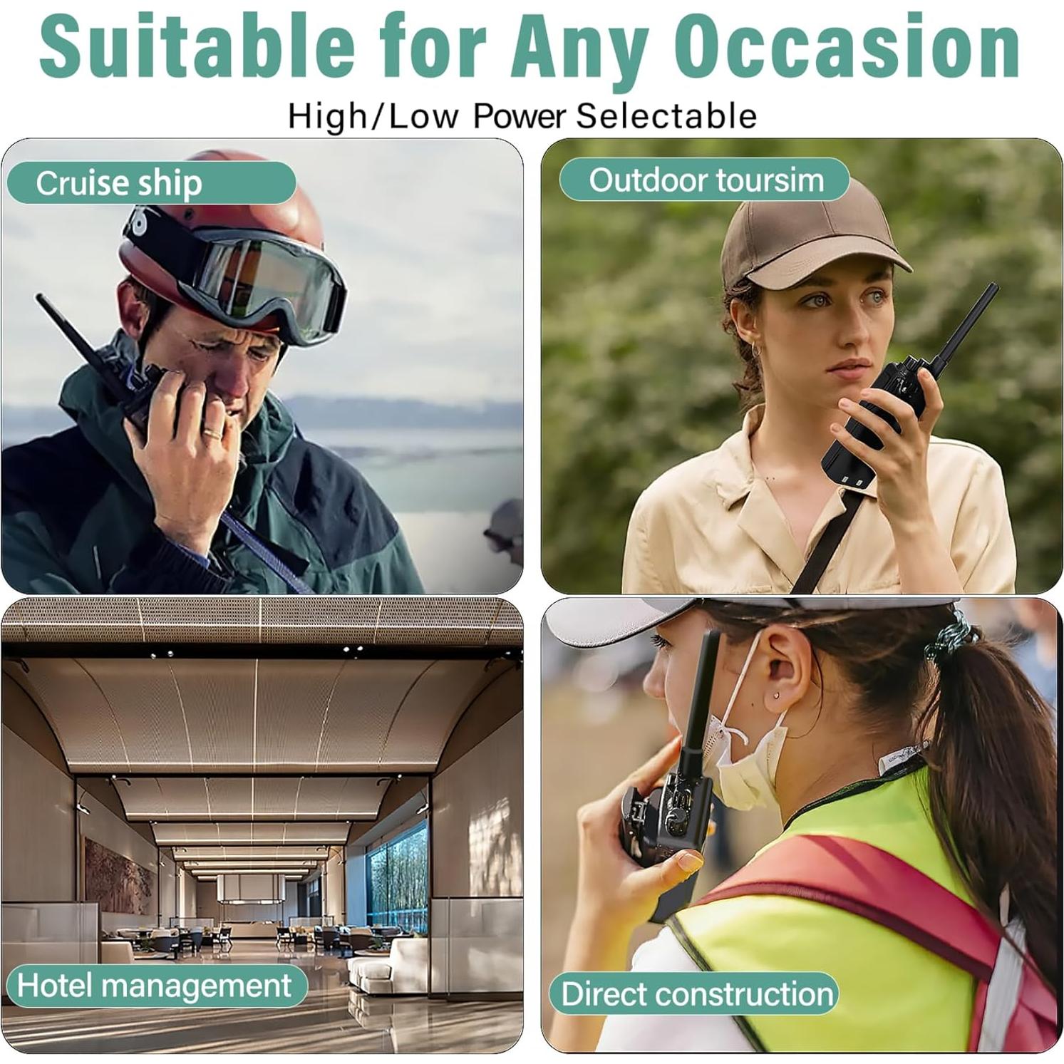 Walkie Talkies KETELESE KP01 Recargables 2W 10 Canales