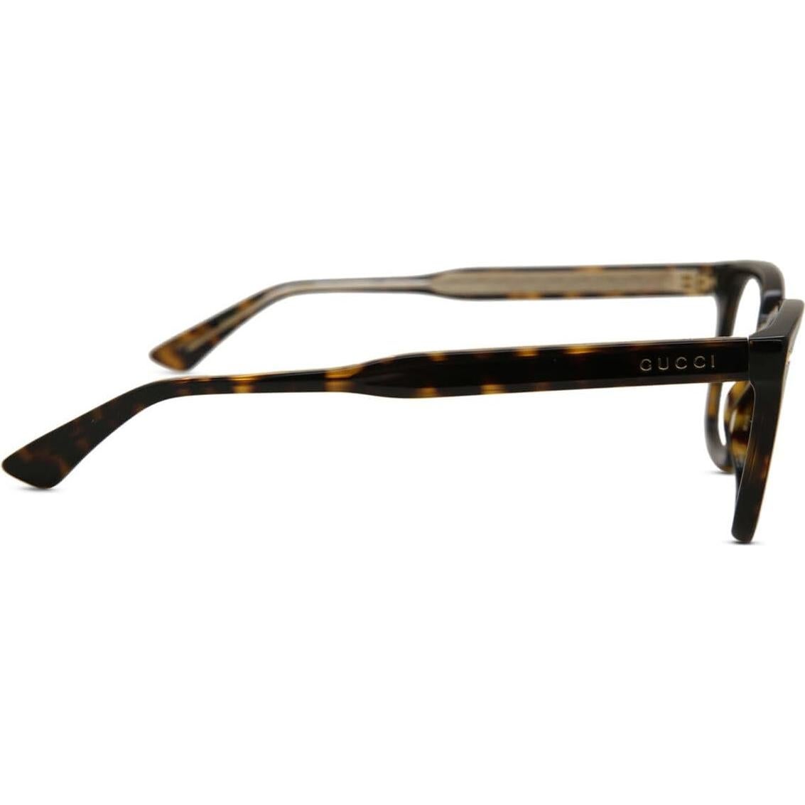 Gafas Gucci 0184O 002 Cuadradas 50mm Dark Havana