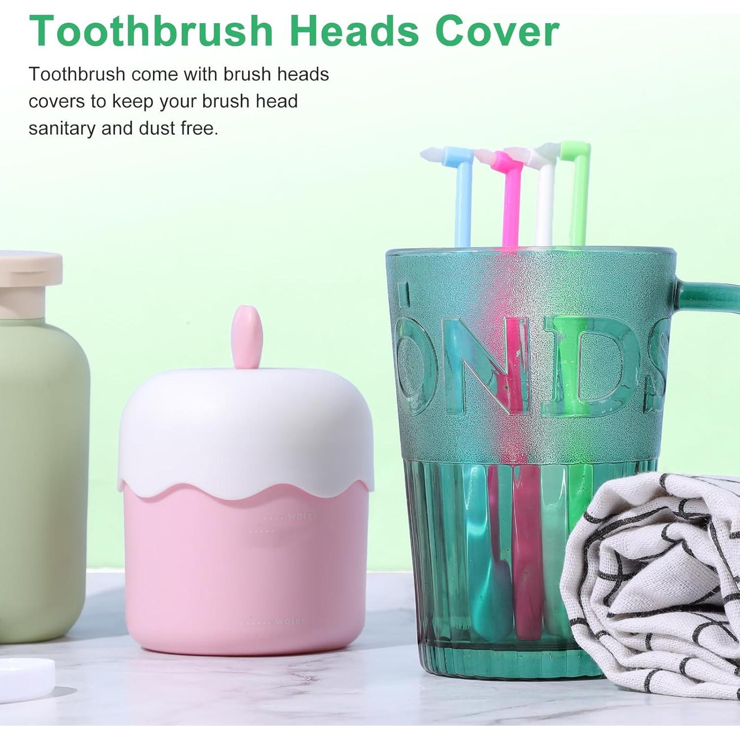 Cepillo de Dientes Ortodóntico Tucnoeu 8 Piezas Cerdas Suaves