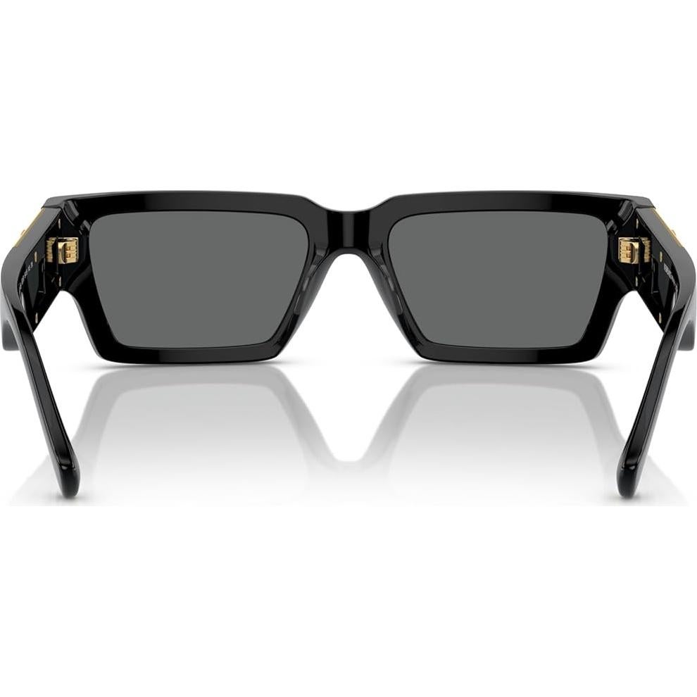 Gafas de sol Versace unisex marco habana lentes gris 54mm