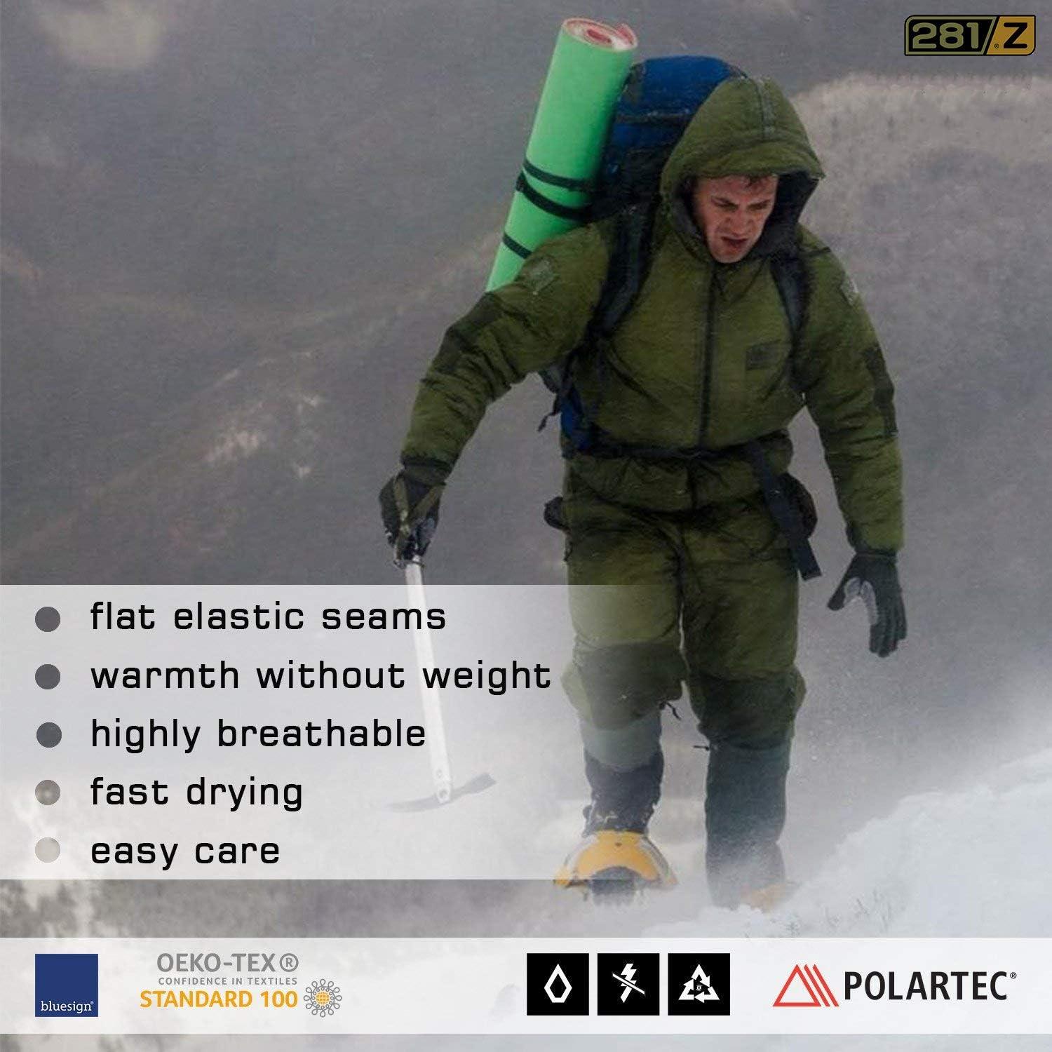 Calcetines Tácticos 281Z para Invierno - Polartec - Marrón Coyote