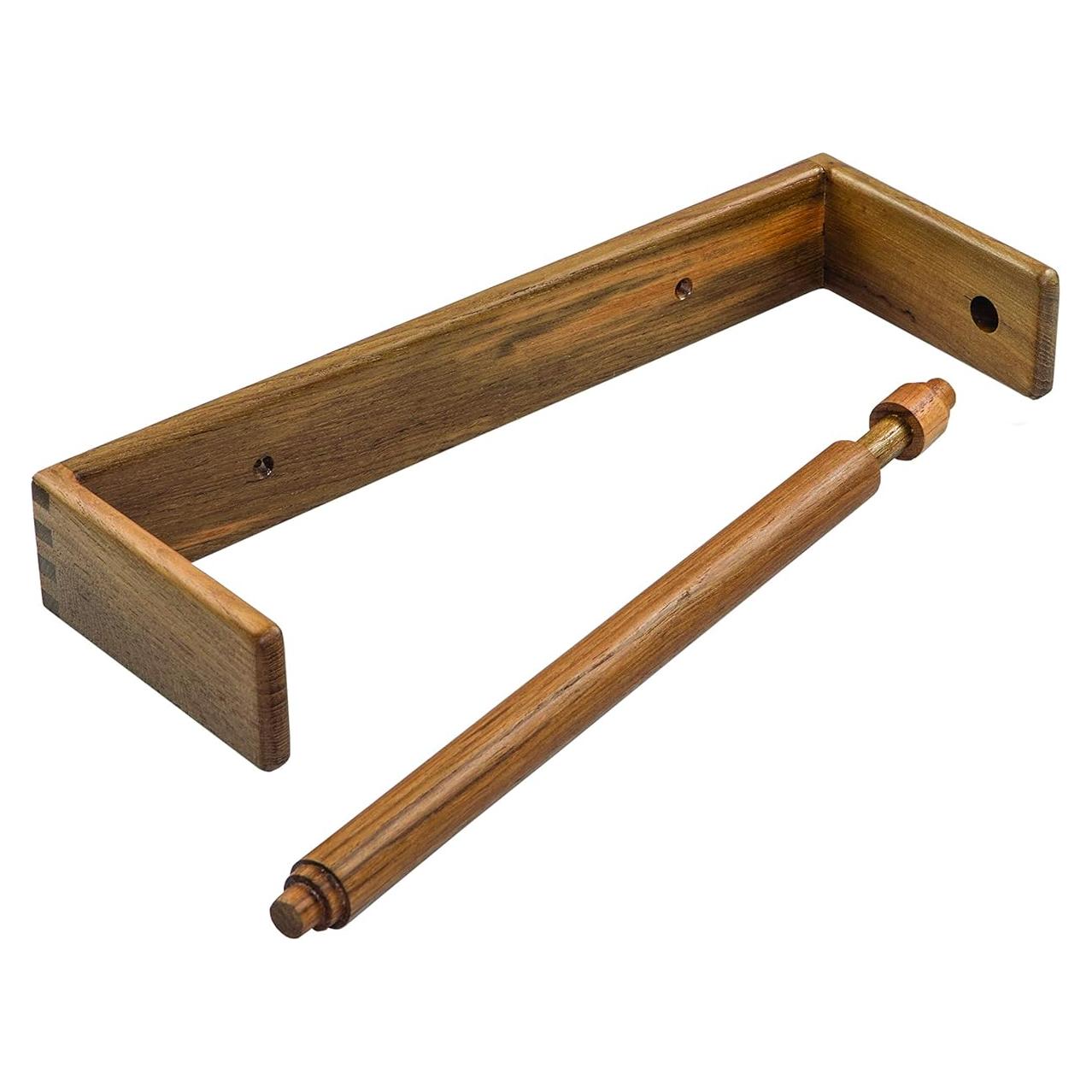 Soporte para Papel Toalla Whitecap 62442 de Teca