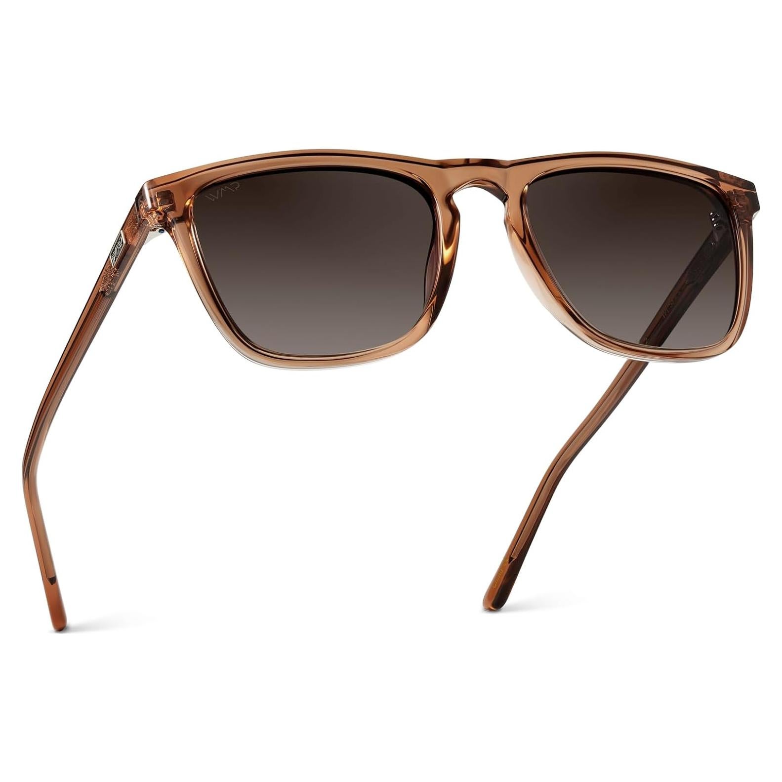 WearMe Pro - Gafas de sol cuadradas polarizadas para hombres