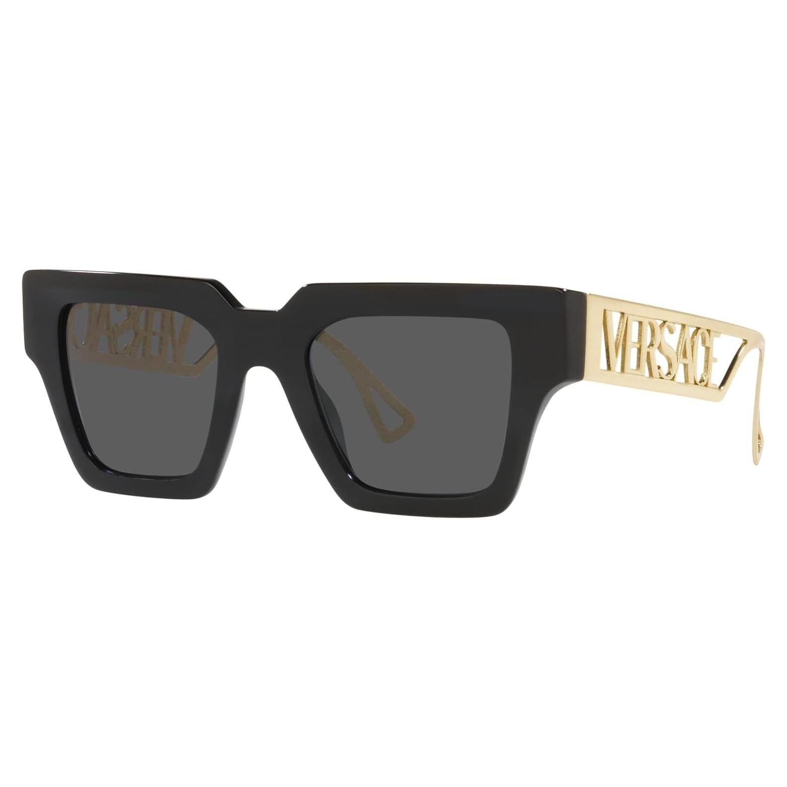 Gafas de sol Versace Mujer Marco Blanco Lentes Grises 50mm