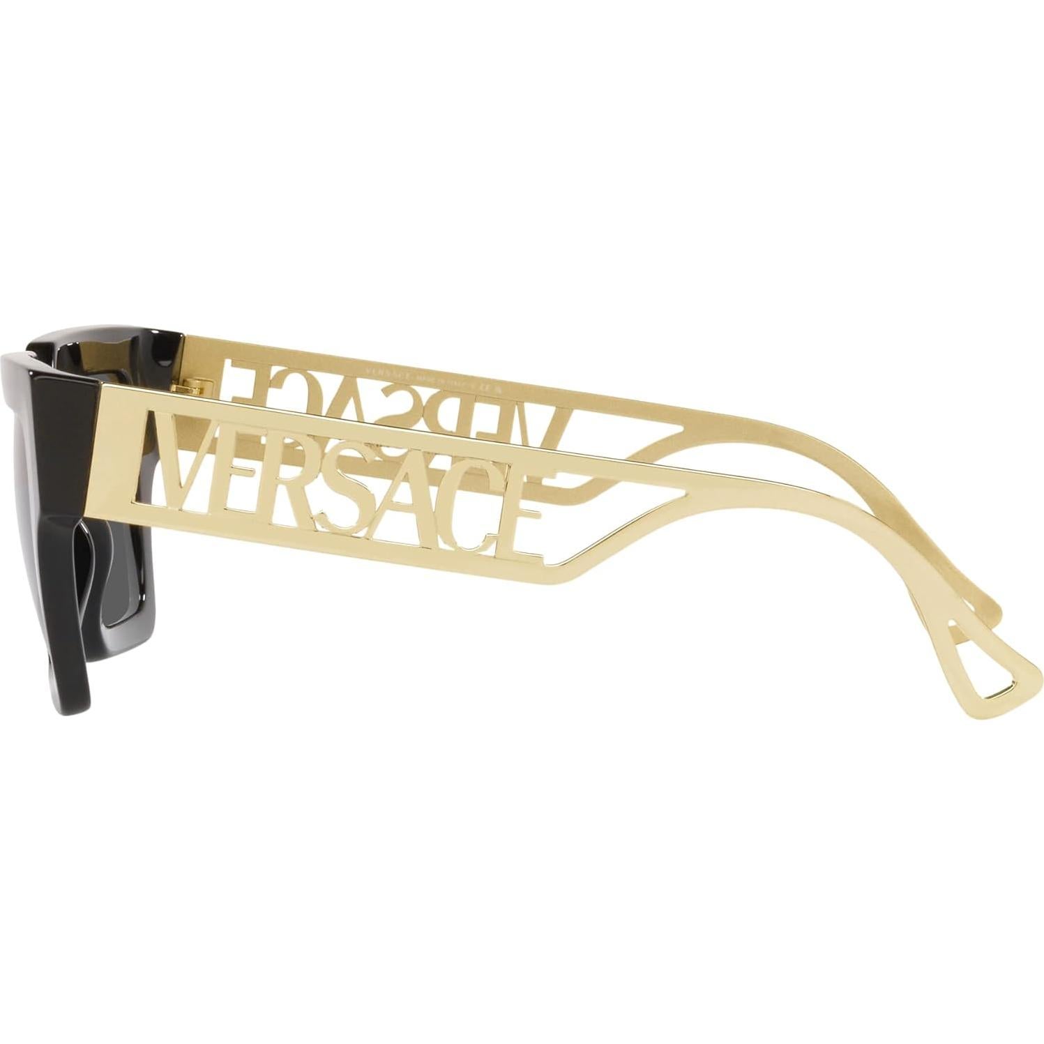 Gafas de sol Versace Mujer Marco Blanco Lentes Grises 50mm