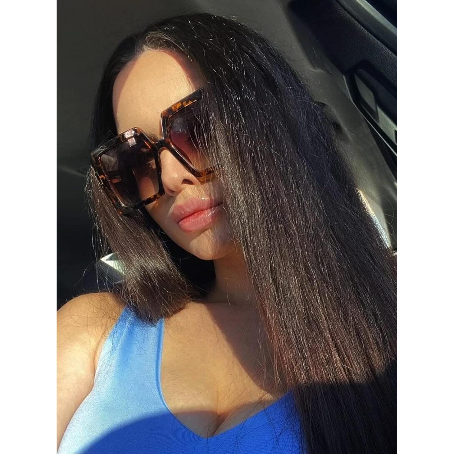 Gafas de Sol AIEYEZO Cuadradas Oversized UV400 Mujeres