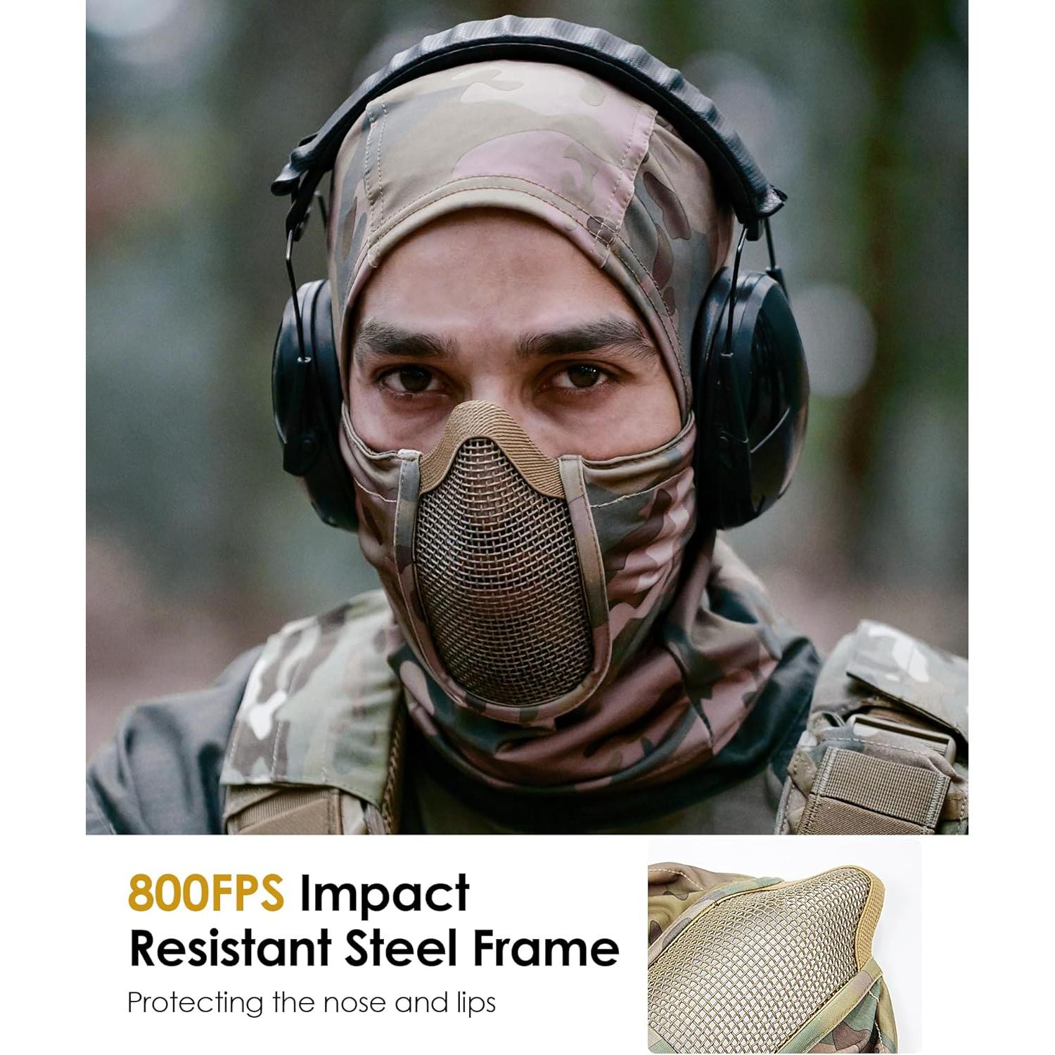 Balaclava Táctica OneTigris con Malla Transpirable