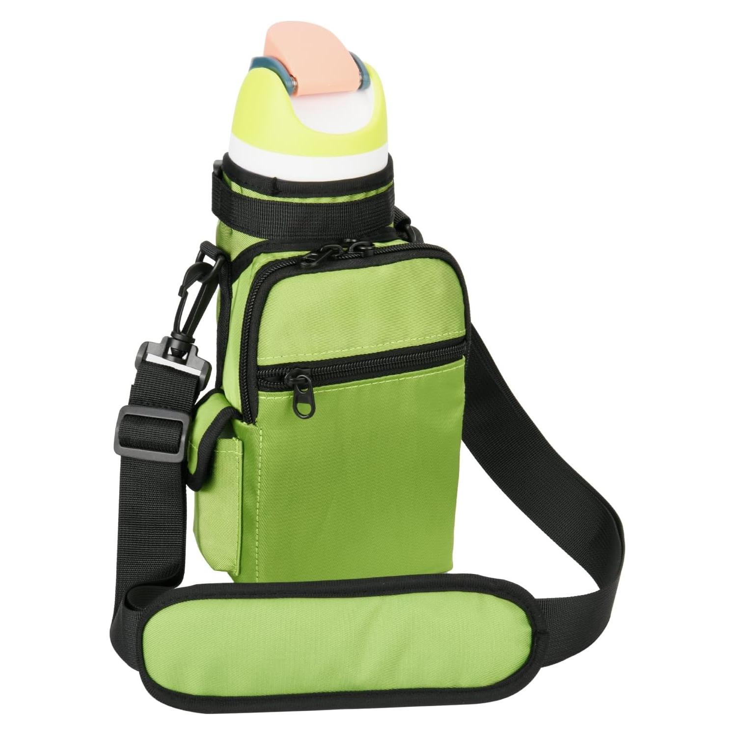 Bolsa Portabotellas de Agua Xxerciz Verde 32oz (946ml) con Bolsillo