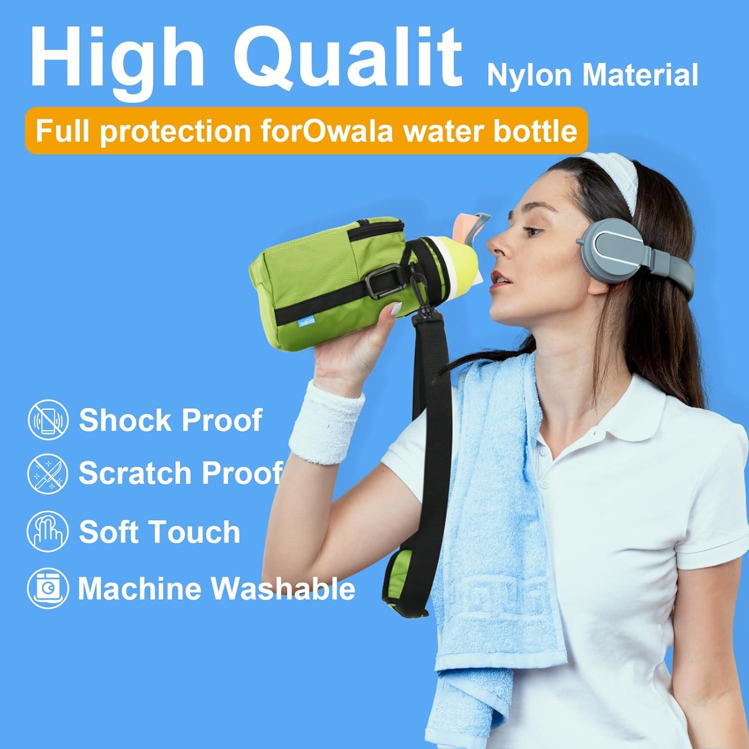 Bolsa Portabotellas de Agua Xxerciz Verde 32oz (946ml) con Bolsillo