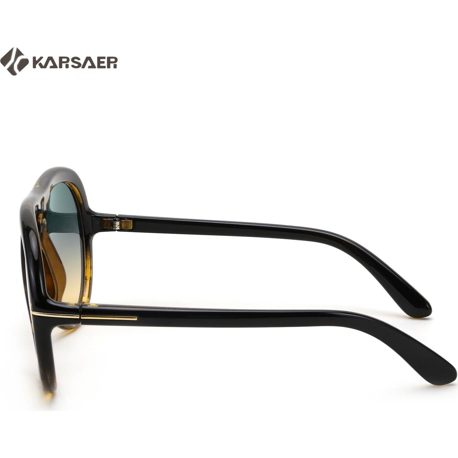 Gafas de sol aviador Karsaer unisex 60mm protección UV