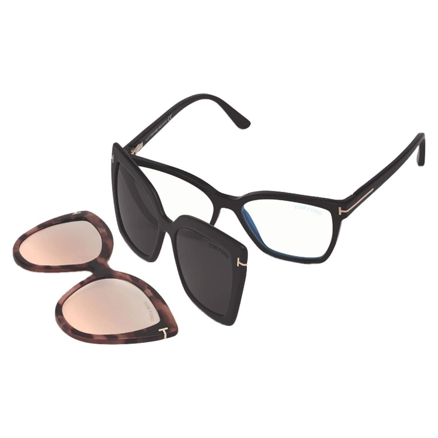 Gafas Tom Ford FT 5641-B Clip On Unisex 53mm Negro