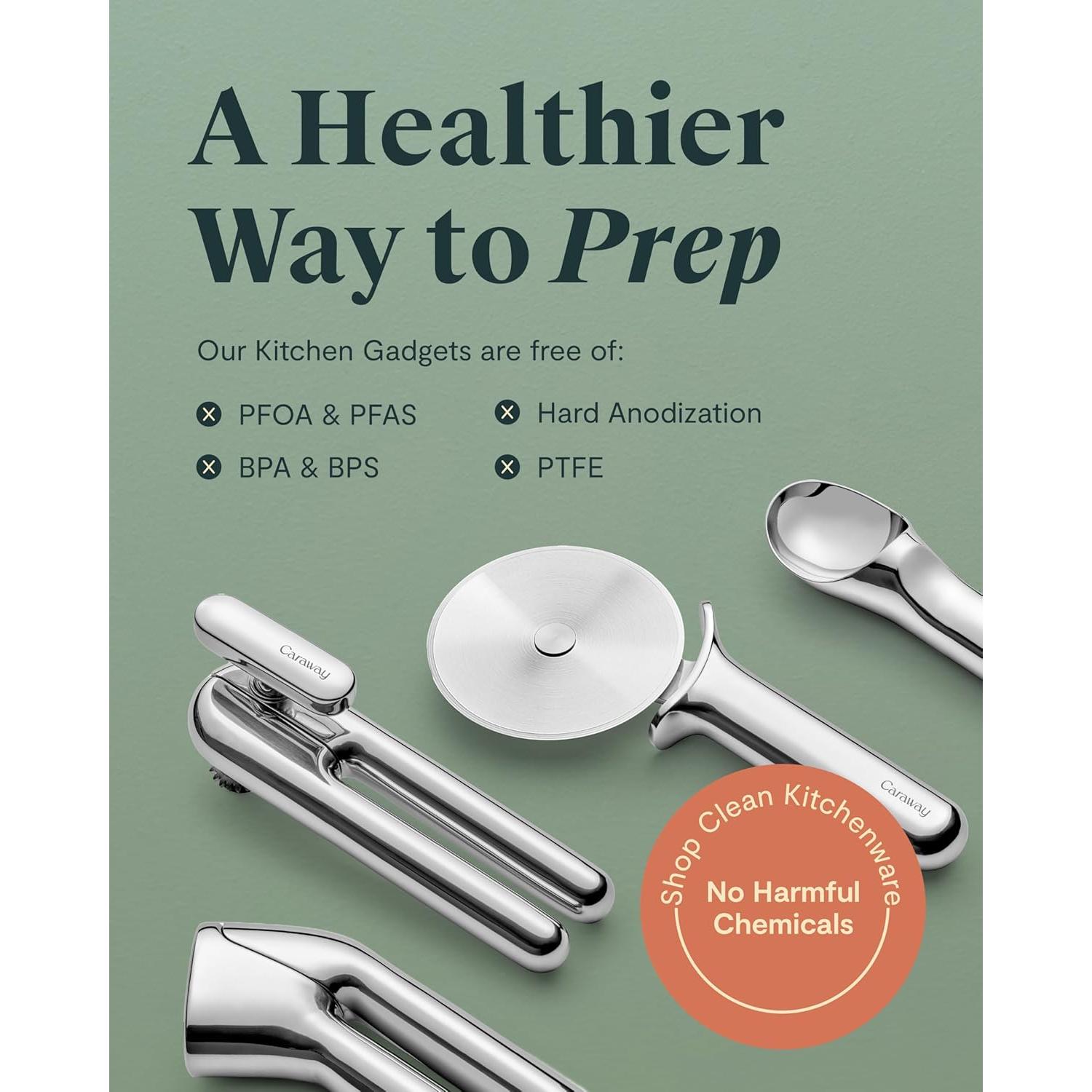 Abrebotellas Caraway - Acero Inoxidable Ergonómico 0.72 kg