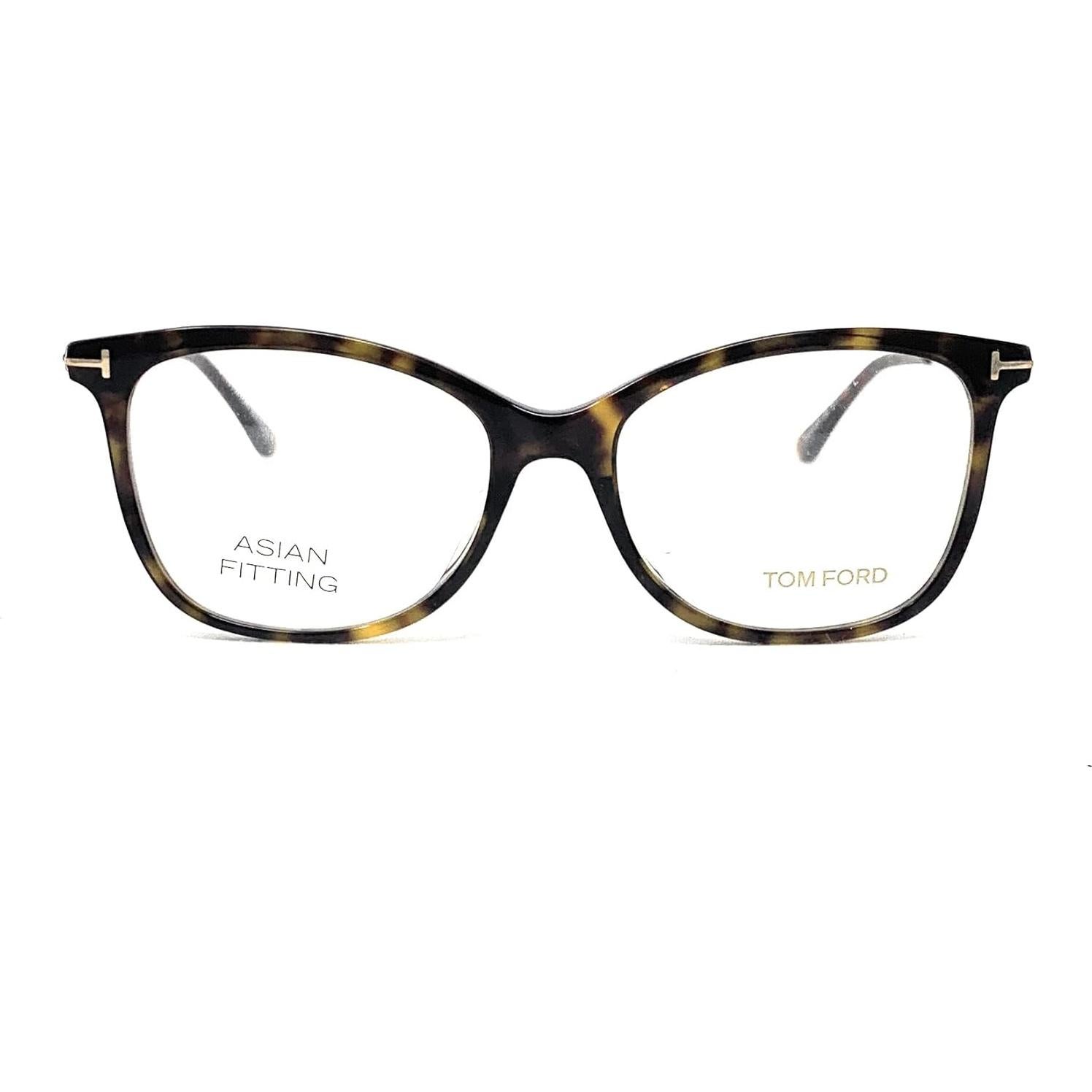 Gafas Tom Ford FT5510 Ojo de Gato Lente 52mm Oscuras