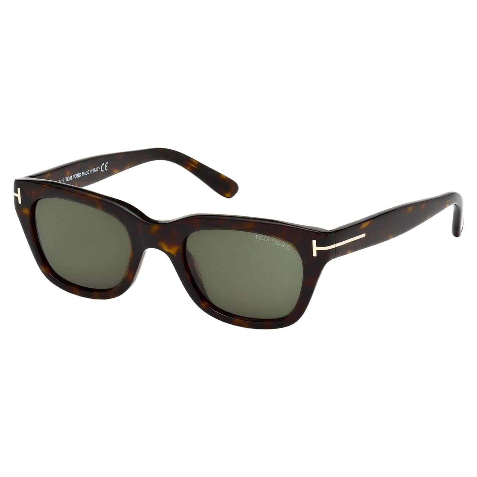 Gafas de sol Tom Ford Snowdon Montura Oscura Lente Degradado