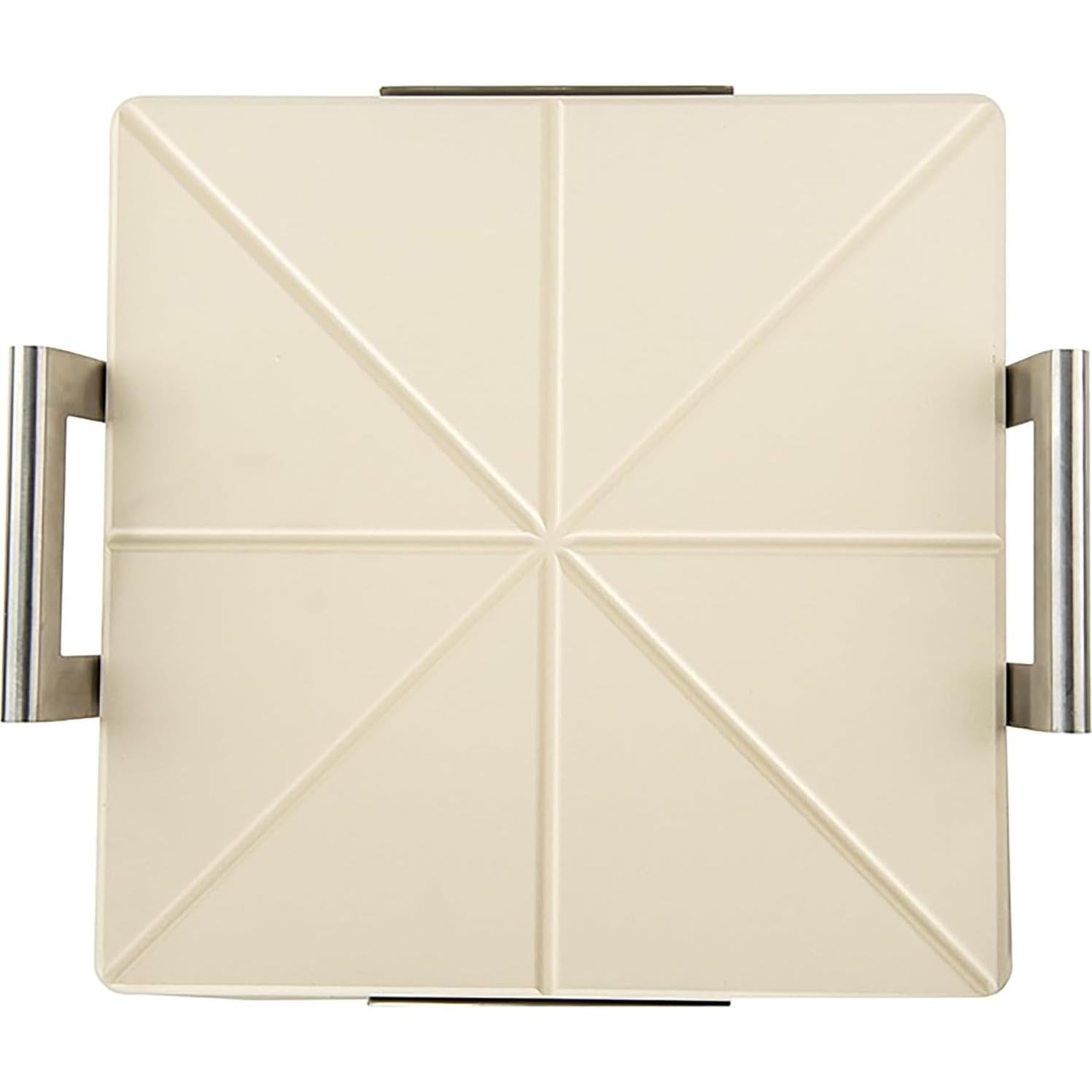 Piedra para Pizza Cuadrada Nordic Ware 40x37cm con Soporte Acero