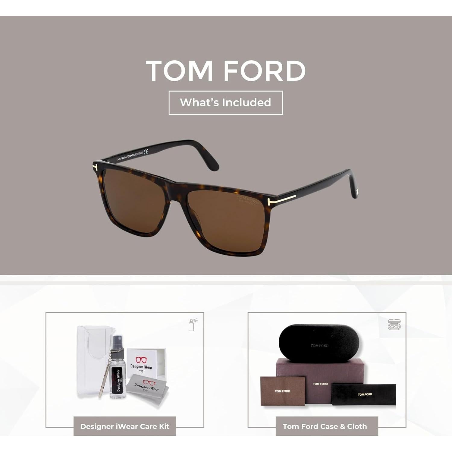 Gafas de sol Tom Ford FT0832 + Kit de gafas iWear