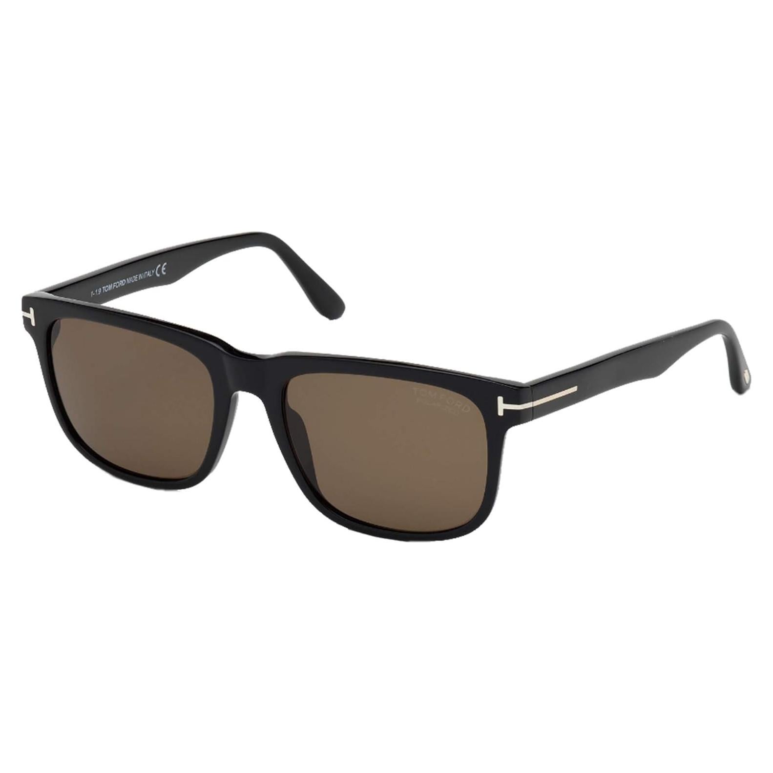 Gafas de Sol Tom Ford FT0775 Cuadradas Negras Polarizadas