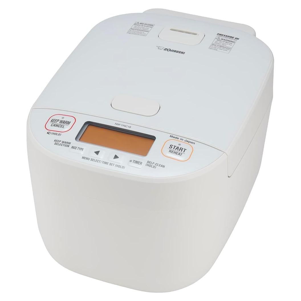 Olla de Arroz Zojirushi NW-YNC18WA Inducción 10 Tazas Blanca